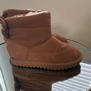 Cozy Brown kids Boots